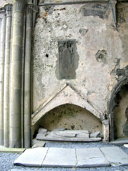 Tomb in the sanctuary.