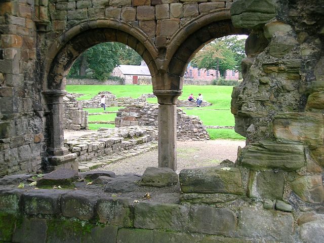 Remains of the chapter house