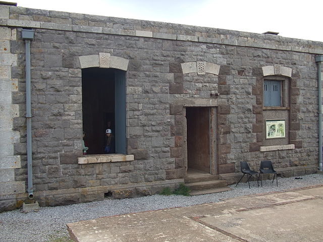 The officers quarters