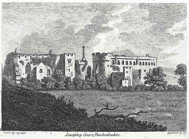 Engraving from 1774 by S. Sparrow