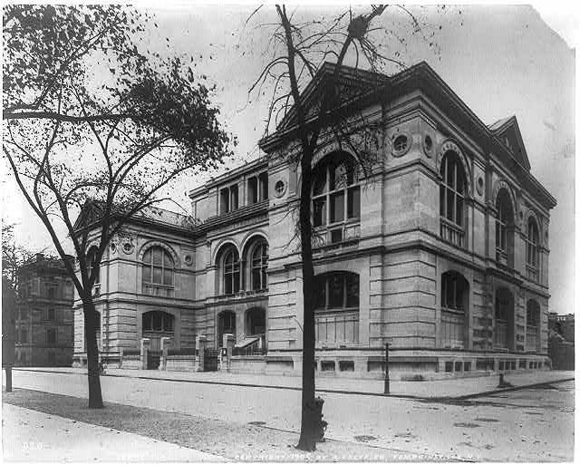 Lenox Library building. Author: August Loeffler, Tompkinsville, N.Y.