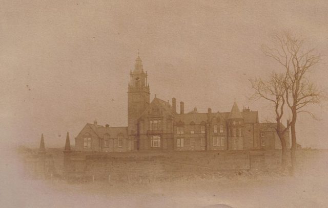 Old photo from the school dated 1891.