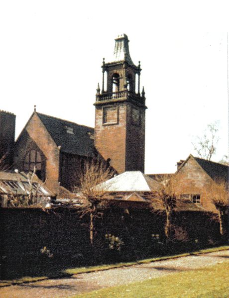 The school before it was demolished.