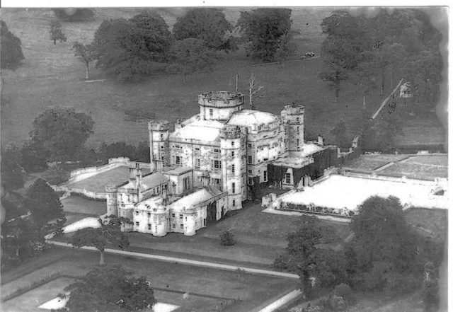 The castle in 1920.