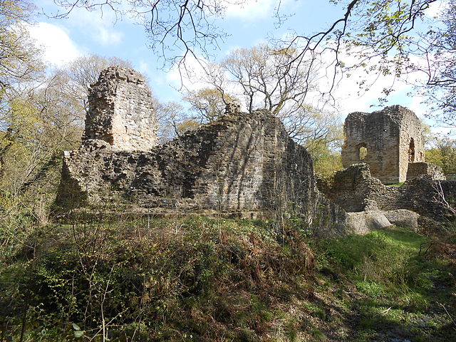 The castle was abandoned at the end of the 13th century/ Author: Rept0n1x – CC BY-SA 2.0
