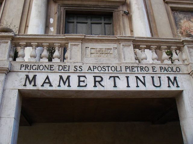 “Prison of the Holy Apostles Peter and Paul.” Author: Stefano Bolognini – CC BY-SA 3.0