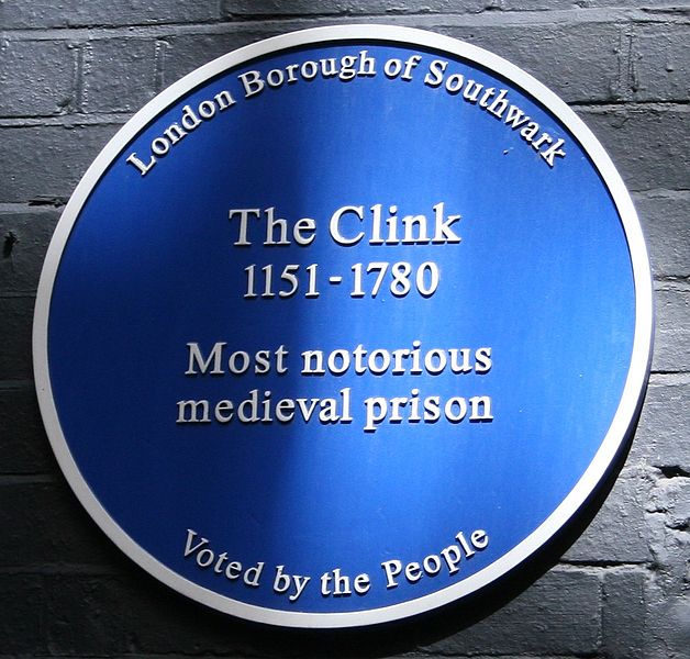 Blue Plaque historical marker at the site of the prison. Author: J.P.Lon – CC BY-SA 2.5