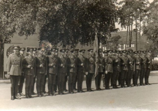 Parade ground in 1970. Source: Private Archive