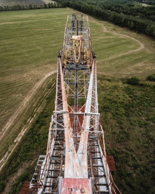 View from the top of the excavator ©Eric Heumann vcvty.com