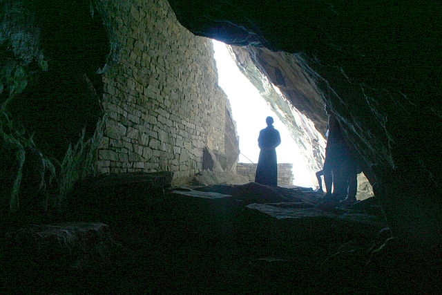 Sunniva’s Cave and the remains of Archangel Michael’s Church