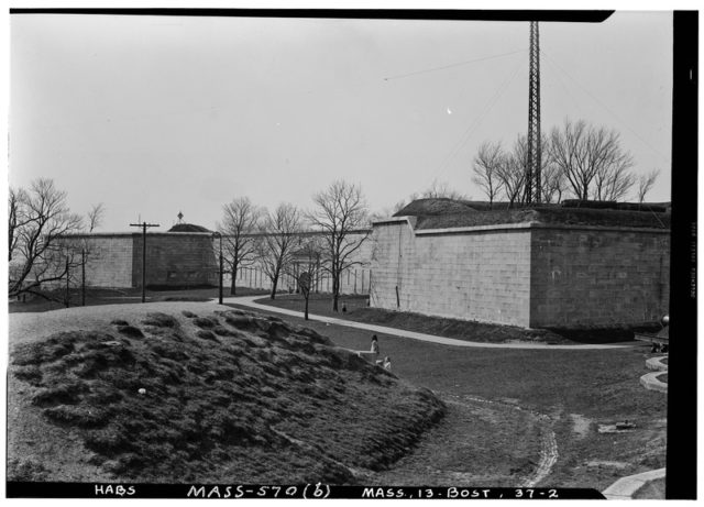 The fort in 1941. Author: Frank O. Branzetti