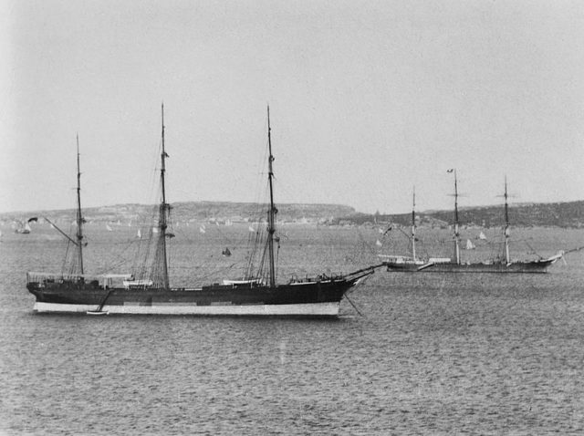 Thermopylae was one of a series of vessels built by Walter Hood for the Aberdeen White Star Line and designed by Bernard Waymouth.