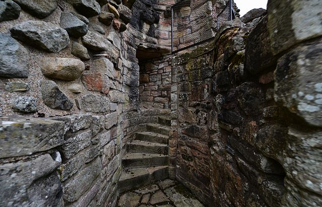 The postern staircase/ Author: HARTLEPOOLMARINA2014 CC BY-SA 4.0