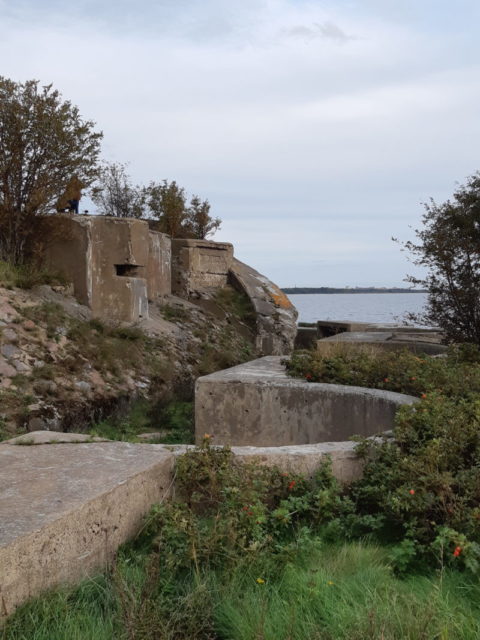 Reef Fort facing the bay