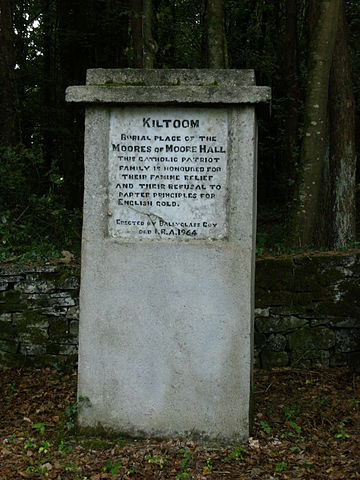 Kiltoom burial site of Moorehall