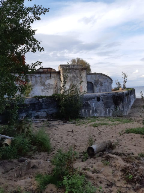 Reef Fort’s wall facing Terijoki (Zelenogorsk)