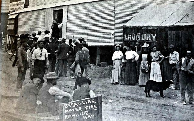 After the fire in September of 1908, the town was put under martial law. Special relief wagons were sent from Reno.