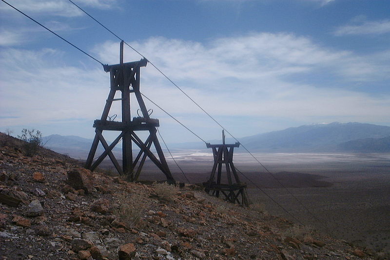 What is left of the tramway