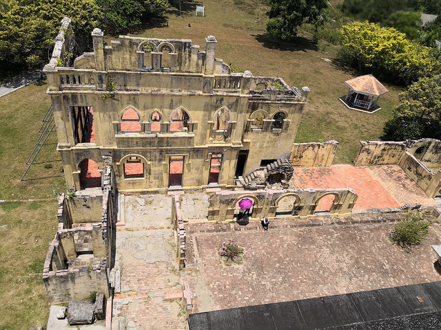 The unfinished section of Kellie’s Castle. Author: Leilafadzleen CC BY 2.0