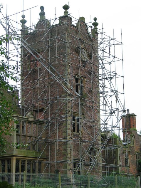 The clock tower, Bank Hall.