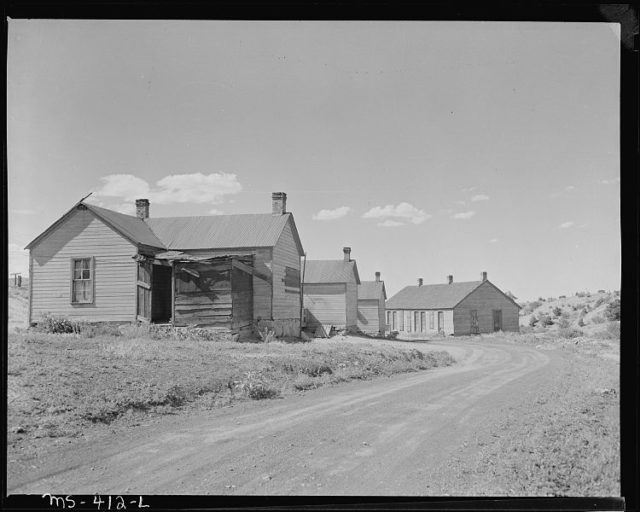 A photo of Ludlow taken in 1946. Author: Russell Lee