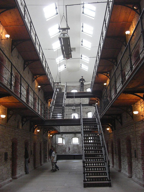 The cell block can be seen in all its glory today. Author: Olivier Bruchez CC BY-SA 2.0