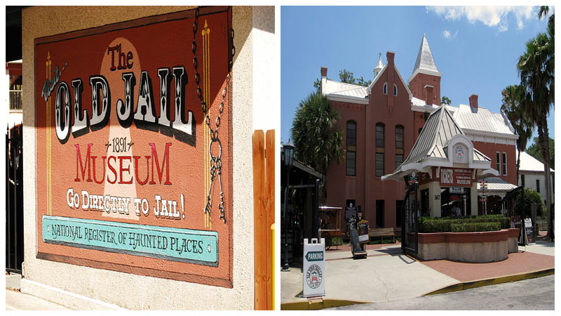 Left: The Old Jail is now a museum. Photo by: Yakin669 - CC BY-SA 3.0 Right: The entrance is now served by a ticket office, Photo by: Jared - CC BY 2.0