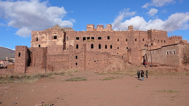 Exterior view of the kasbah today – Author: Bzgru CC BY-SA 3.0