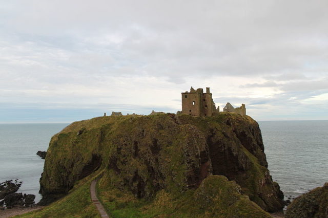 The Castle of Dunnottar. Author: Cédric Bonhomme – CC BY-SA 4.0