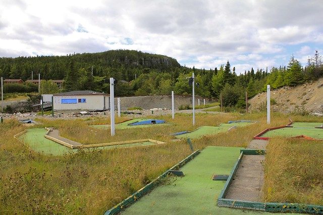 The neglected mini golf course at Trinity Loop – Author: Zippo S – CC BY 2.0