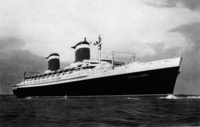 At sea, 1950s. Author: John Oxley Library, State Library of Queensland