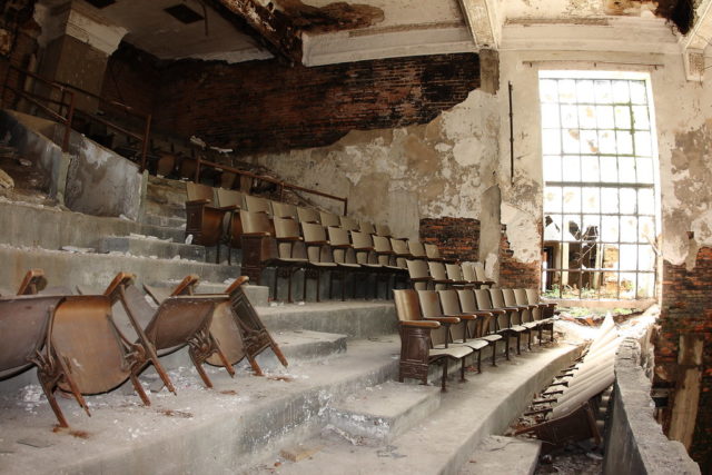 Second floor of the auditorium. Author: Kevin Key Photography | Facebook @slworking