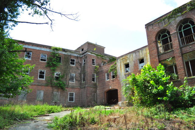 abandoned building