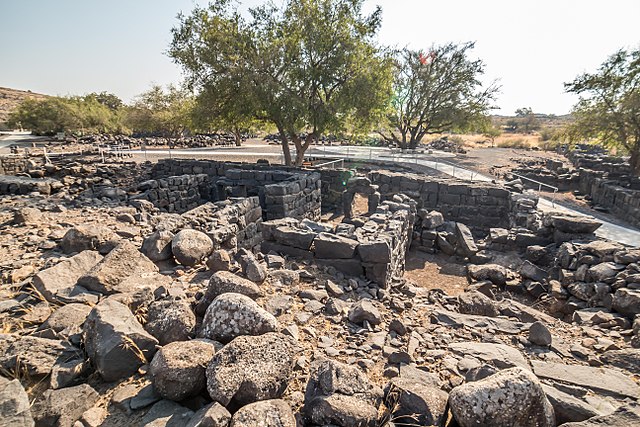 Bricks and stone scattered across the ground