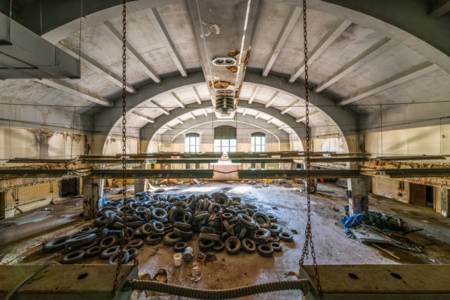 The Abandoned “White Hall”. Author: Walter Arnold Photography – Art of Abandonment | www.TheDigitalMirage.com