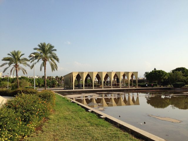 The Lebanese pavilion. Author: RomanDeckert – CC BY-SA 4.0