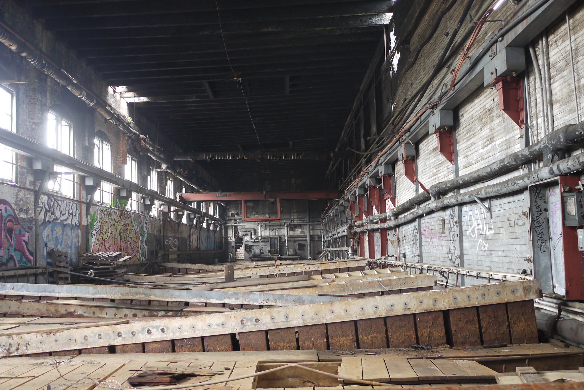 Inside The American Ice Company, Baltimore Abandoned Spaces