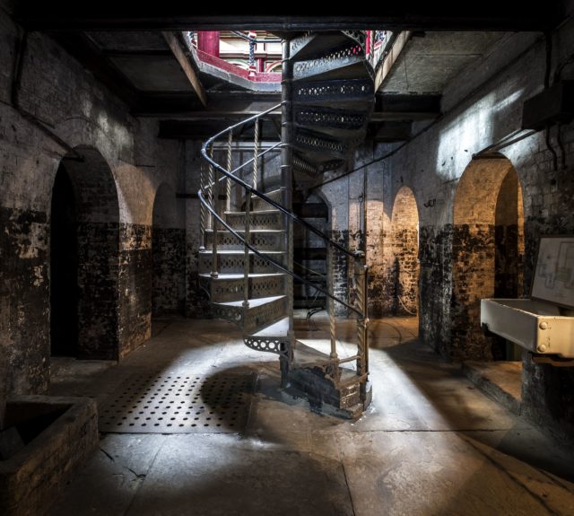 Spiral Stair. Author: Matt Emmett | Facebook @ForgottenHeritagePhotography