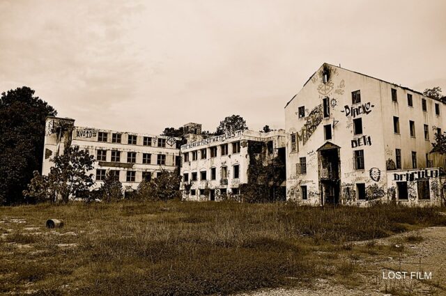 Exterior of a building at Henryton State Hospital