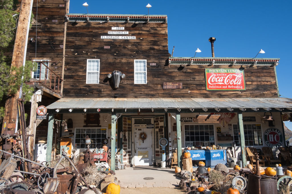 An old-timey general store