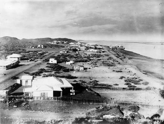 Photoprint of Cossack in Western Australia. Published in 1898