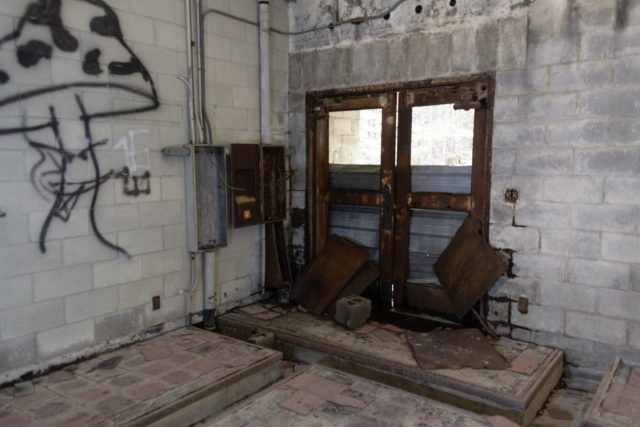 Factory doors. By Dean Sheldon – starbrightmuse.com