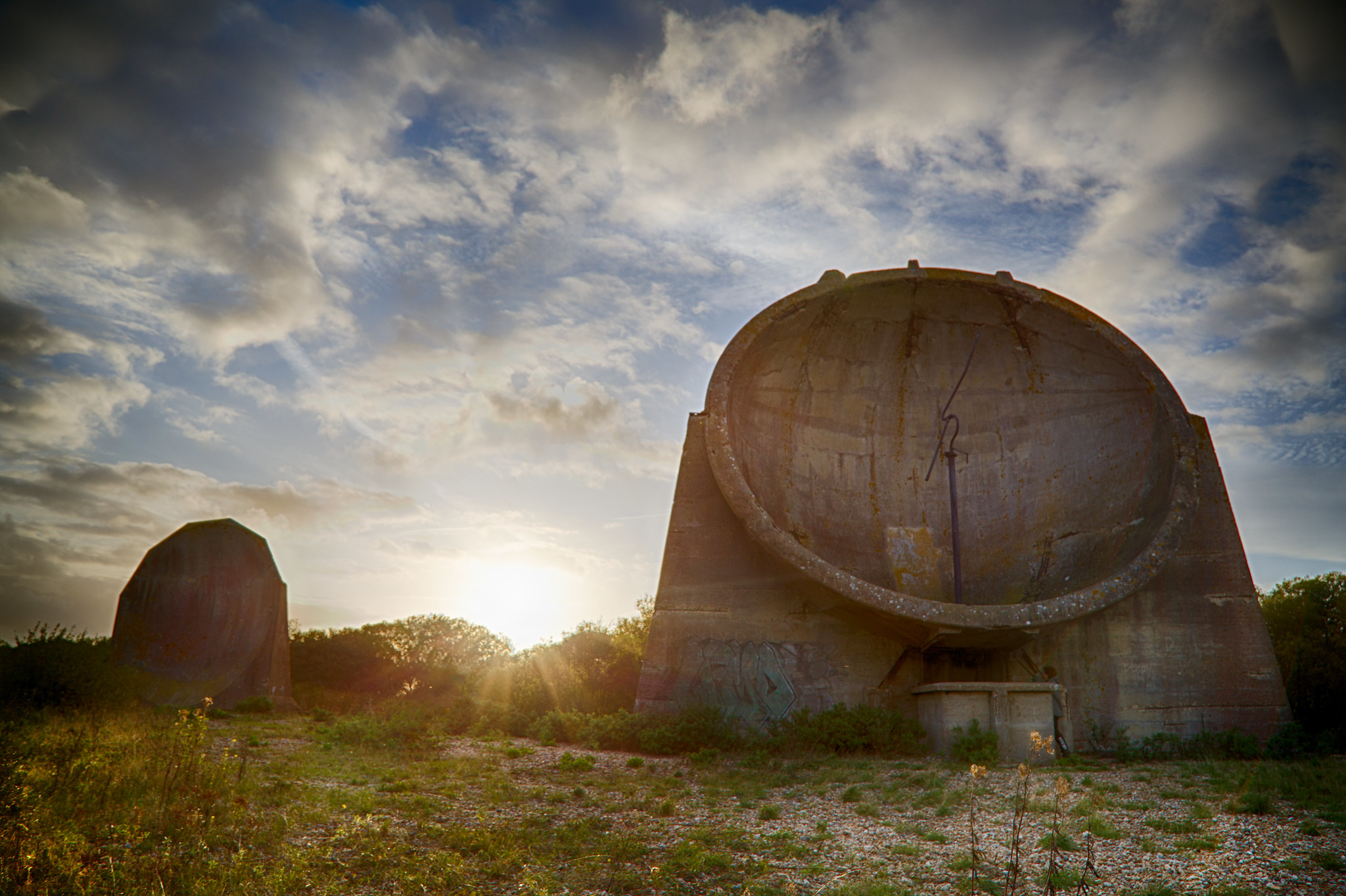 Dungeness Acoustic Mirrors Abandoned Spaces