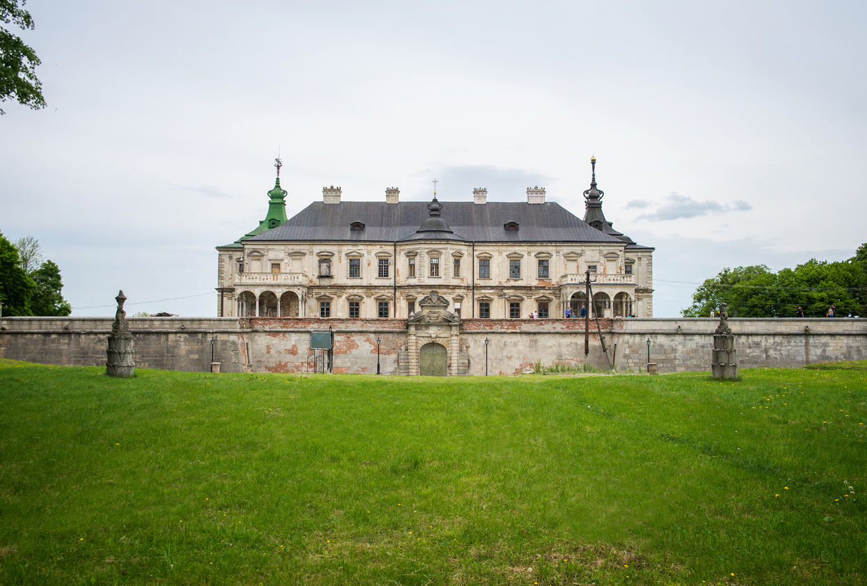 old Pidhirtsi Castle in Ukraine