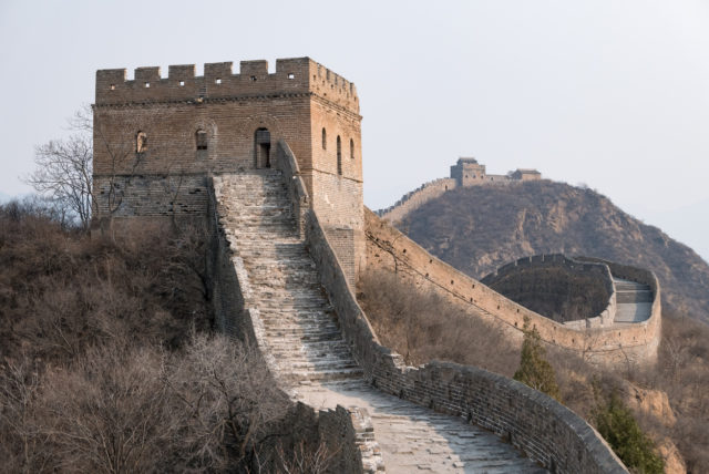 Unrestored part, Jinshanling, China. By lrosebrugh