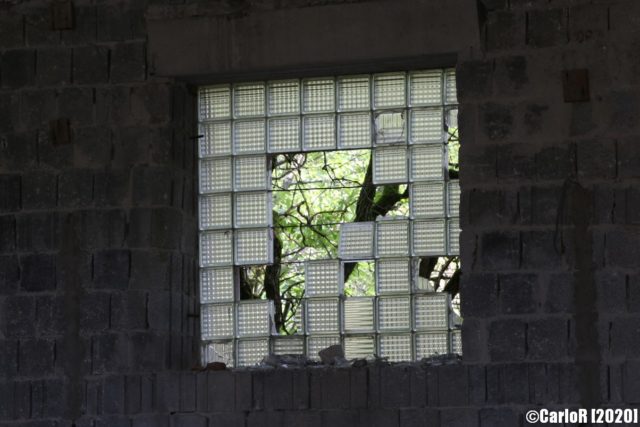 Broken window