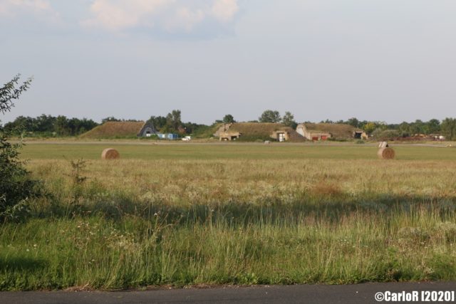Grassy field at Tököl Airbase