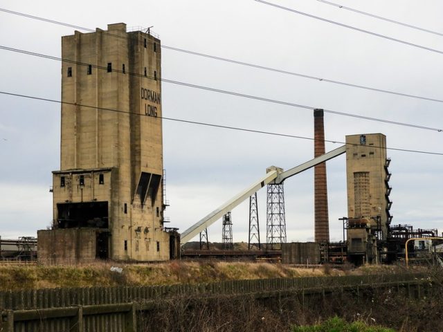 Dorman Long tower and a secondary concrete building