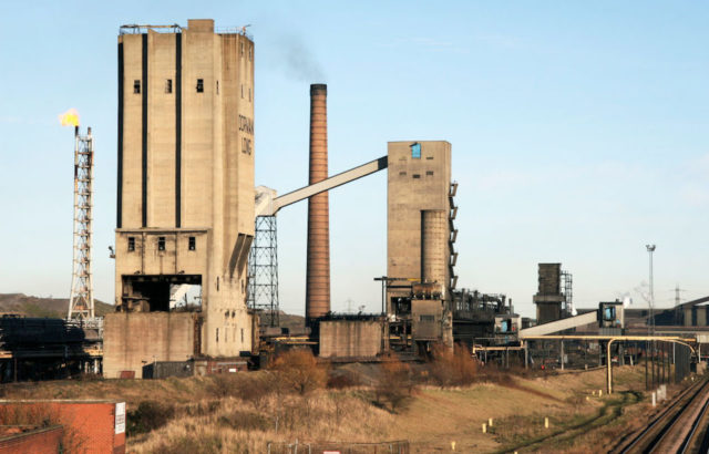 Dorman Long tower and other concrete buildings