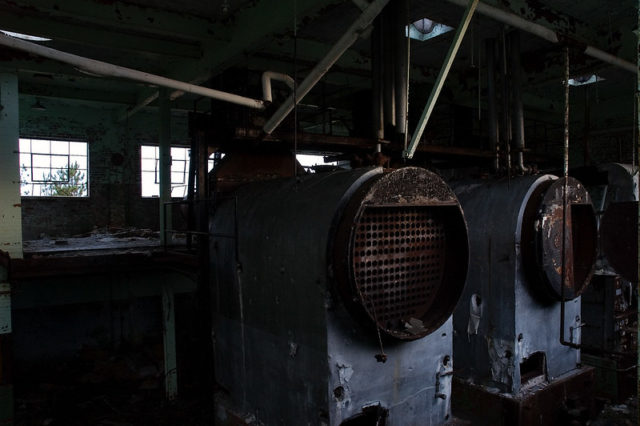 Burwash Correctional Center boiler room